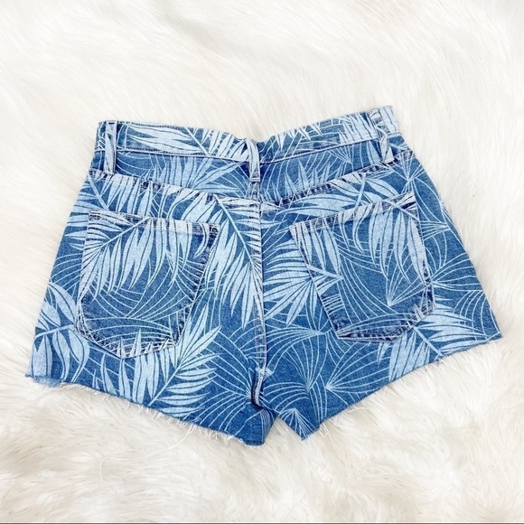 NWT Current/Elliott Ultra High Waist floral Shorts Sz 25 - Picture 3 of 8